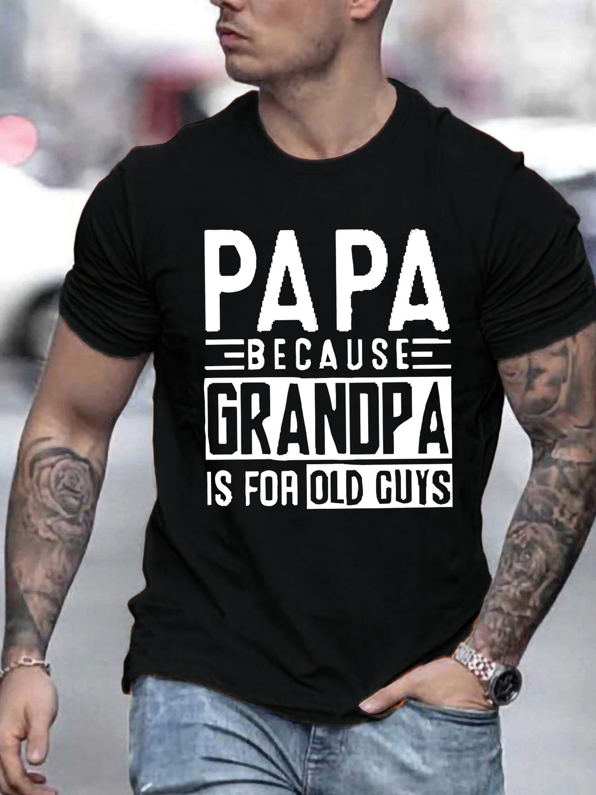 Trendy and Fashionable Men's Casual Sports T-shirt