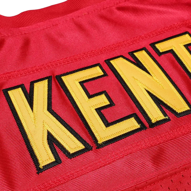 Clark Kent #8 Superman Prequel Commemorative American Football Jersey - Breathable Athletic Top, Lightweight Jersey, Sporty Sports Top for Movie Fans, Short-Sleeve Mesh Shirt with Embroidered Numbers and Letters