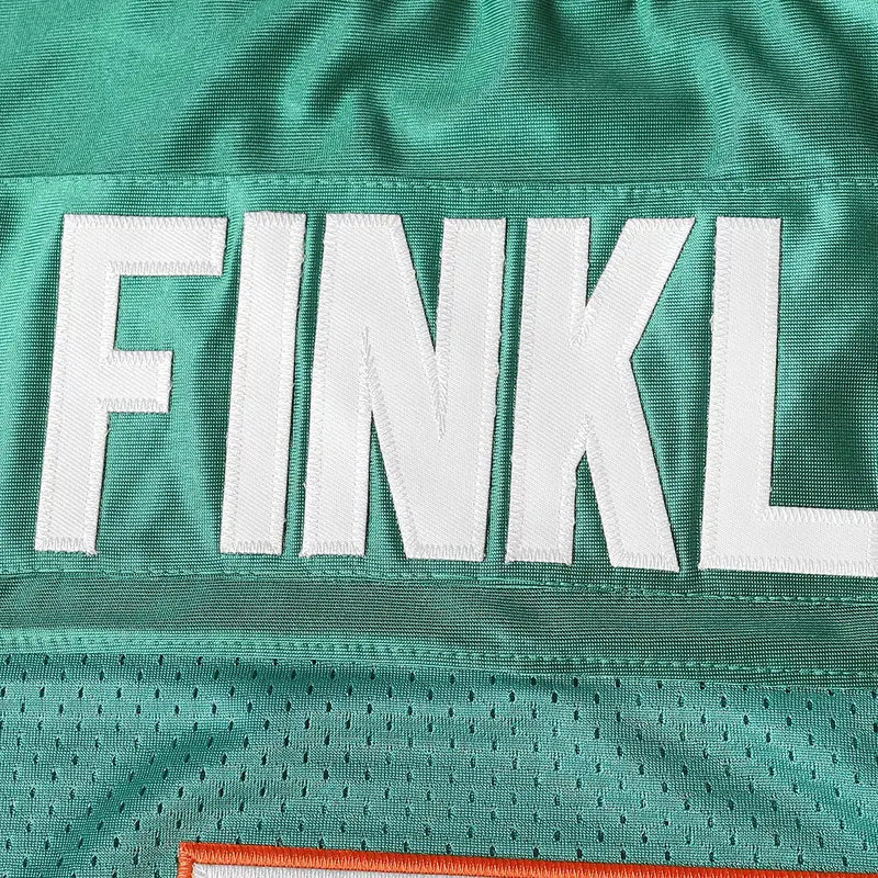 #5 Embroidered Green Ray Finkle Ace Ventura Pet Detective Jim Carrey Movie Classic Football Jersey Look, 100% Polyester Short-Sleeve Breathable Mesh Ventilation, Double-Stitched, US Seller, US Sizes, Fashion Jerseys