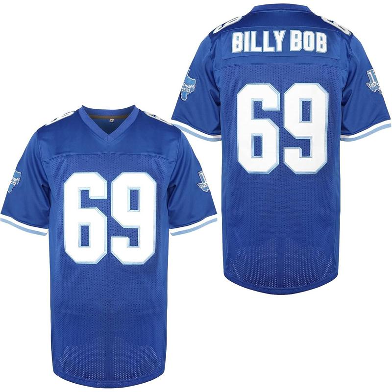 Men's Blue Stripe #82 Stitched V-Neck Short-Sleeve Casual Fitness Jersey Shirts, Texas Football Breathable Athletic Top, Polyester Sporty Sports Top, Professional Outdoor S-8XL Clothing