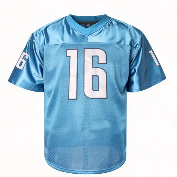 Gibbs #0 Sporty Football Jersey - Lightweight Jersey, Quick-Dry Polyester, Sewn Mesh Ventilation, Breathable Short Sleeve Tops, Professional Sports Apparel for Football Enthusiasts