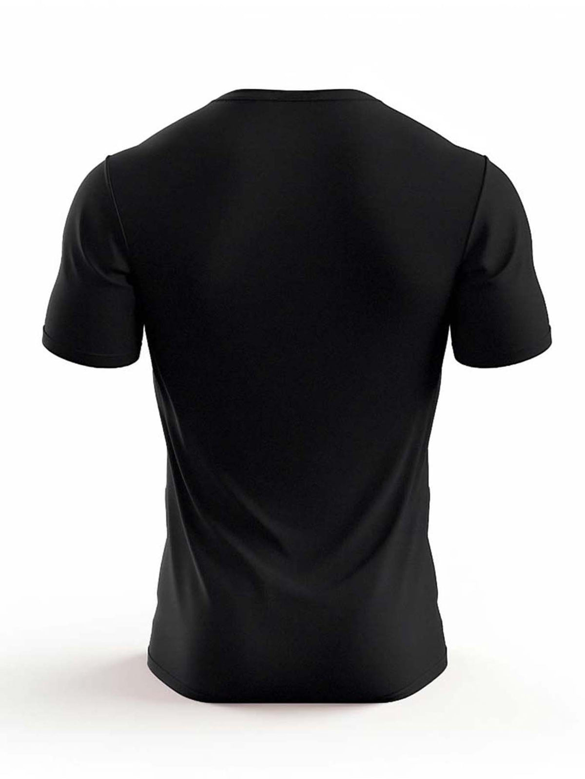 Graphic Words Of Japanese Print T-Shirt - Men's Casual Short Sleeve Summer Tee - Comfort Polyester Crew Neck