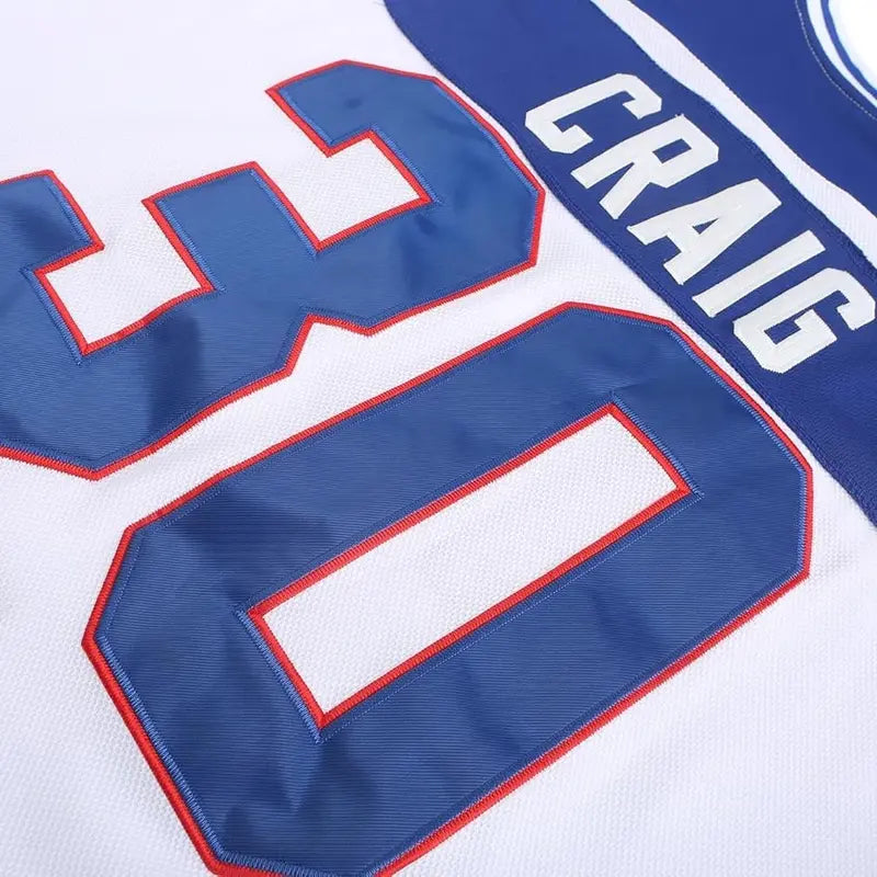 Men's 17#White Hockey Jersey - Stitched Letters & Numbers, Breathable Polyester Mesh Athletic Outfit for 90s Party & Jersey Party, Large S-3XL Professional Sports Clothing