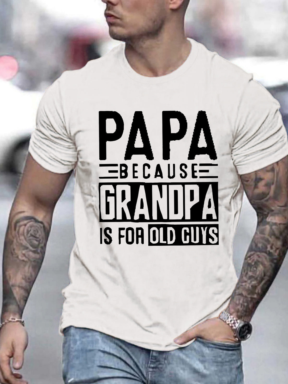 Trendy and Fashionable Men's Casual Sports T-shirt