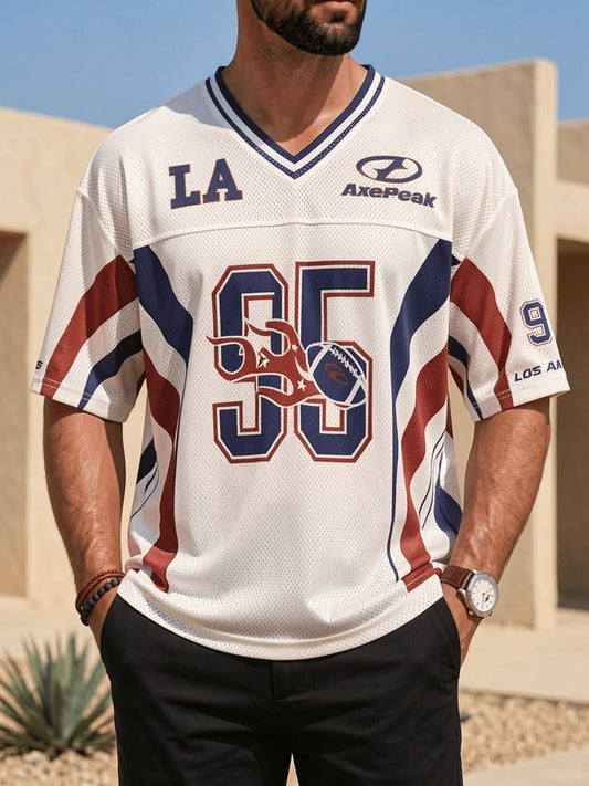 Digital Print 95 Men'S Athletic Short Sleeve Jersey