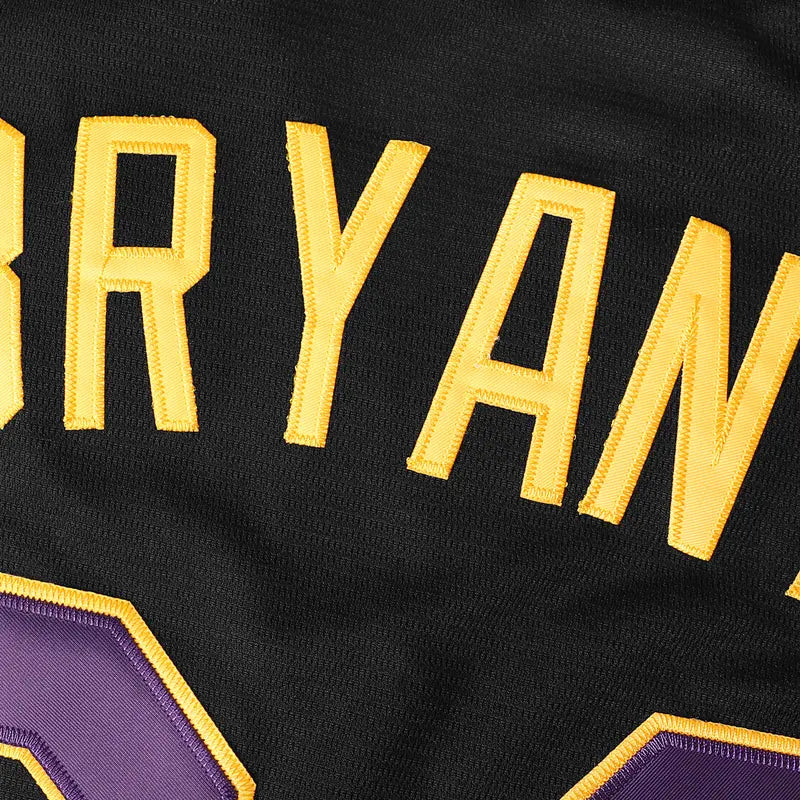 Men's Loose-Fitting Polyester Short Sleeve Shirt - V-Neck Button-Down Kobe-Inspired Baseball Embroidered Jersey, 24 Large Number Back Athletic Top for Casual Wear, Hip Hop Performances