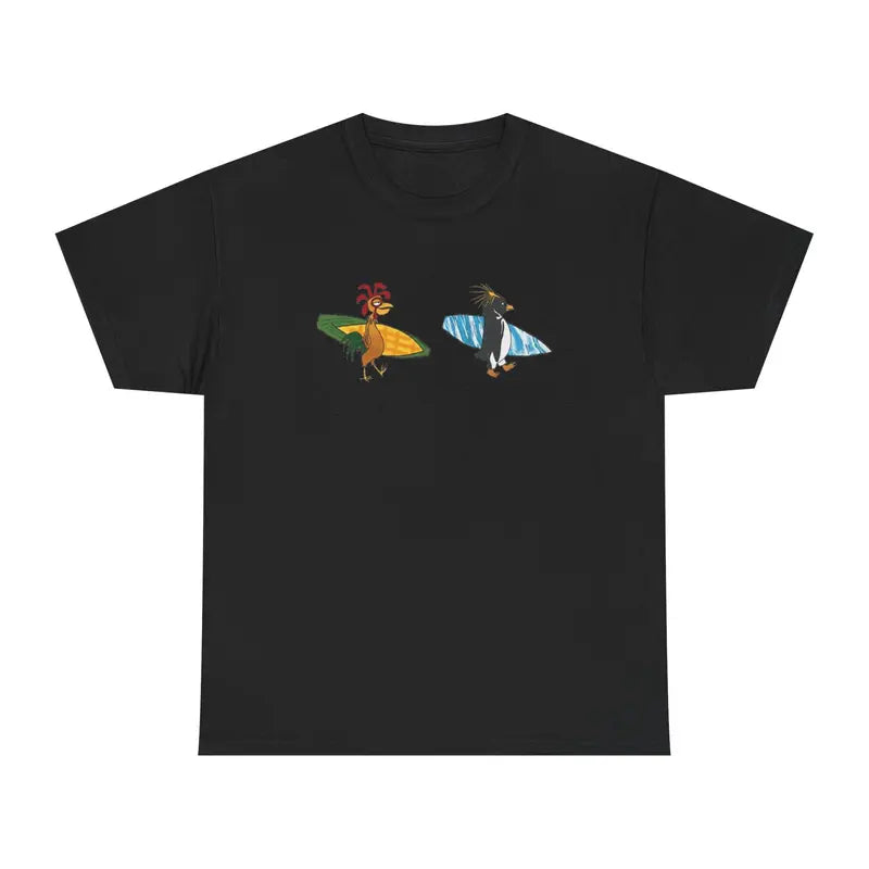 Cody Maverick & Chicken Joe Surfs Up Unisex T-Shirt, Funny Shirt, Graphic T-shirts, Trendy Shirt