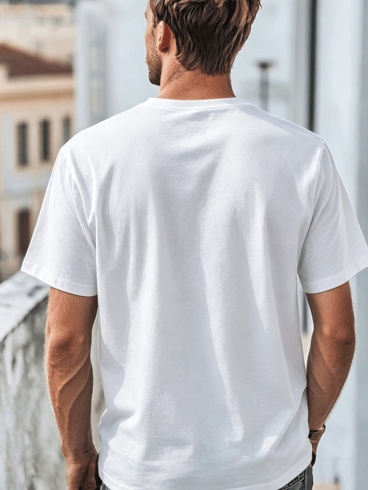 [Equality Graphic Tee] Men's Human Beings Colors May Vary Graphic T-Shirt - Black Crewneck Tee with Rainbow Human Emblem | Equality, Human Rights Shirt, Casual Everyday Activist Apparel, Soft Everyday Top for Social Justice Advocacy, Bold Text