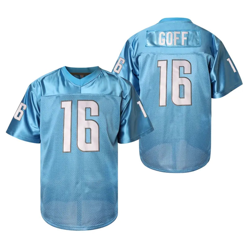 Gibbs #0 Sporty Football Jersey - Lightweight Jersey, Quick-Dry Polyester, Sewn Mesh Ventilation, Breathable Short Sleeve Tops, Professional Sports Apparel for Football Enthusiasts