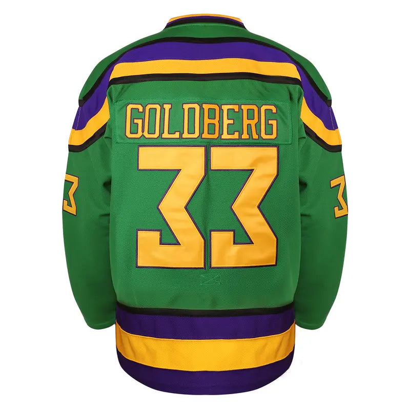 Men's Ice Hockey Sports Jersey Shirts - Mighty Ducks Movie Edition, Charlie Conway #96/Adam Banks #99, Sports Apparel, Athletic Fit, 90s Hip Hop Party Wear, S-XXL