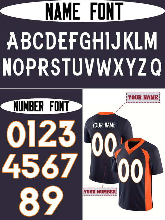 Customized Name And Number Design, Men's Short Sleeve Loose Breathable V-neck Embroidery Rugby Jersey, Sports Shirt for TeamTraining