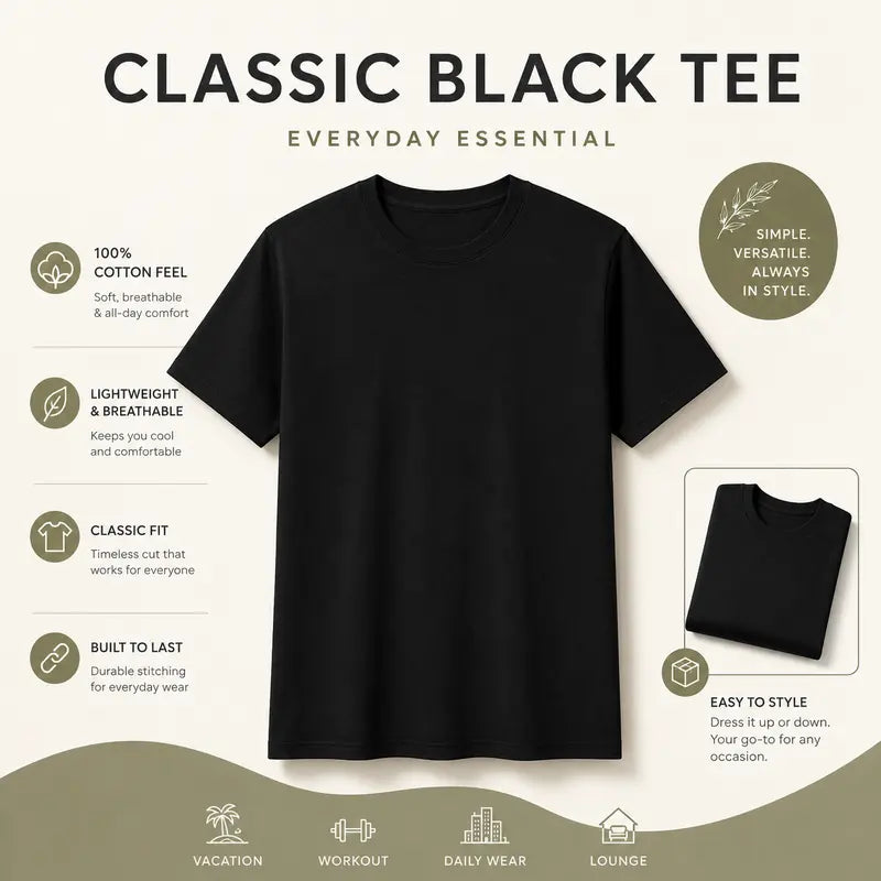 Men's Lebron Basketball Graphic Tshirt - 220G Pure Cotton, Regular Fit, Heavyweight, Single-Sided Print, Round Neck, Shortsleeve, Cold Wash Safe, Plant Pattern, Premium Quality, Y2K Rap Inspired, Casual Menswear Top