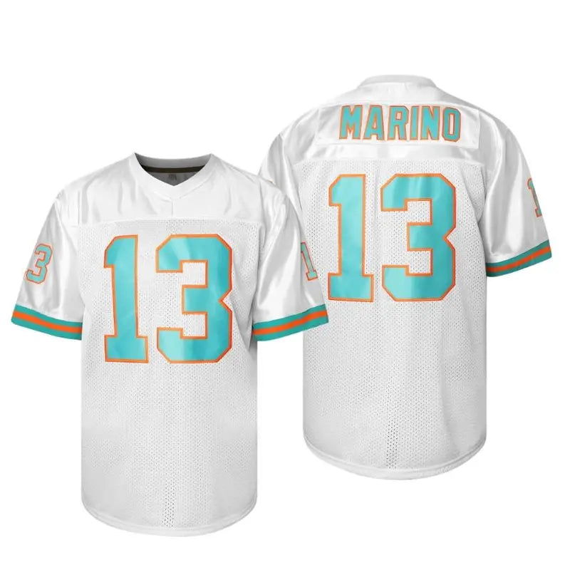 Unisex #13 Embroidered Football Shirt - Breathable Polyester Embroidered Sportswear Top, V-Neck Loose-Fit Short-Sleeve Athletic Top, Sporty Jersey for Training, Going Out