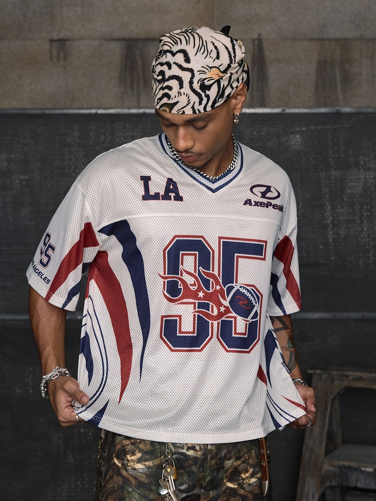 Digital Print 95 Men'S Athletic Short Sleeve Jersey