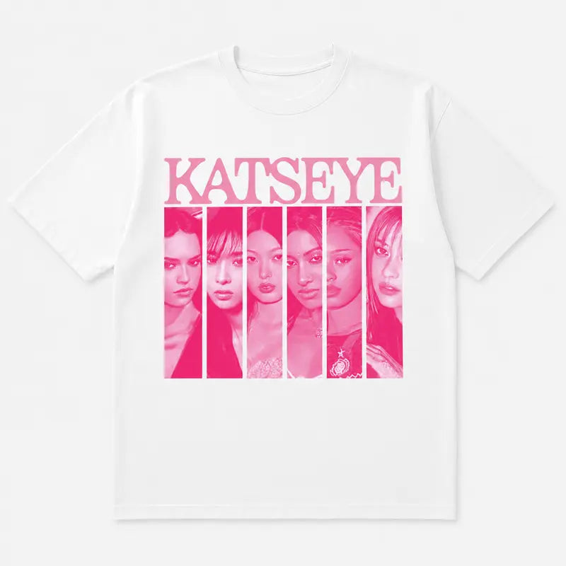 Katseye Tee, Katseye Members Youth Shirt, KATSEYE Merch for Funs,Vintage K-Pop Youth Shirt, Girl Group Fan Tee