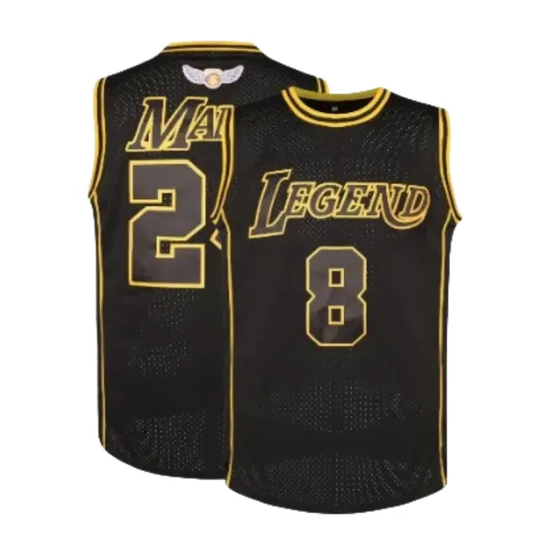 Men's Mamba 24 Number Oversized Jersey Style Short Sleeve Tops - Loose-Fitting V-Neck Polyester Retro Baseball Training Top with Letters Baseball, 90s Classic Athletic Wear for Casual, Outdoor Use