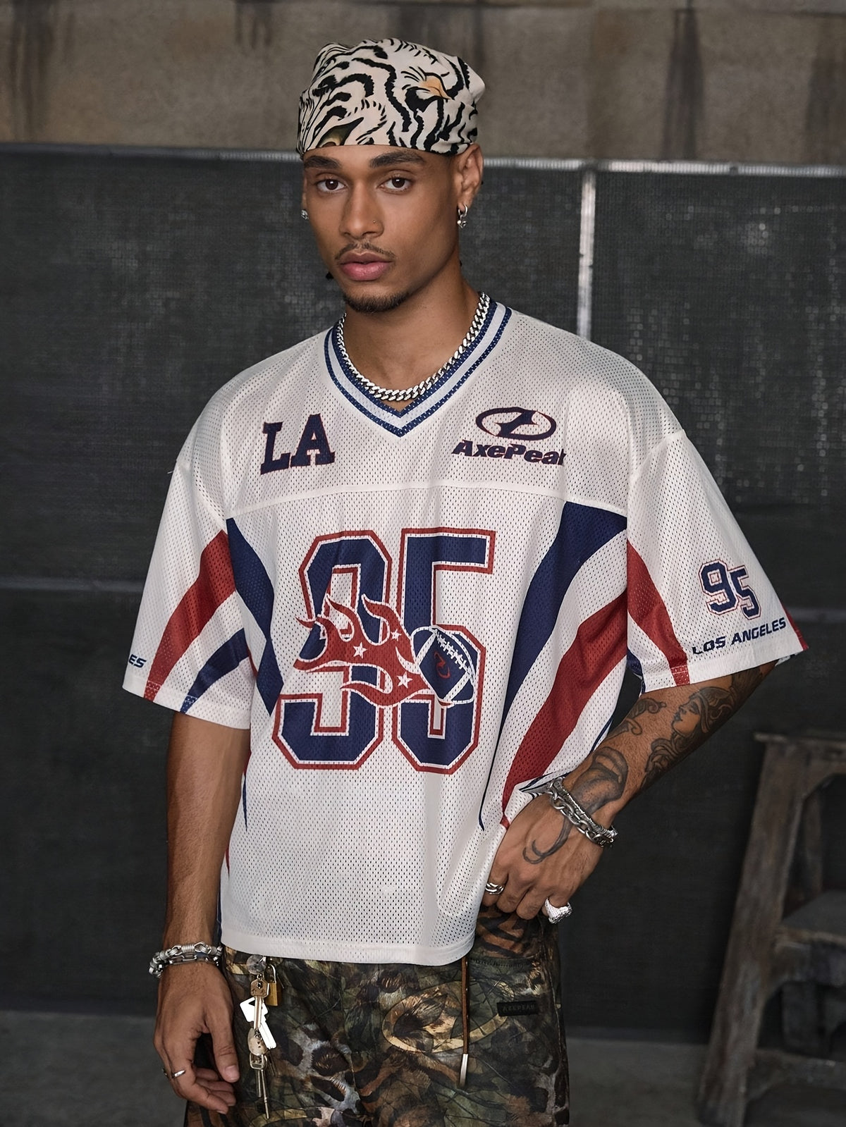 Digital Print 95 Men'S Athletic Short Sleeve Jersey