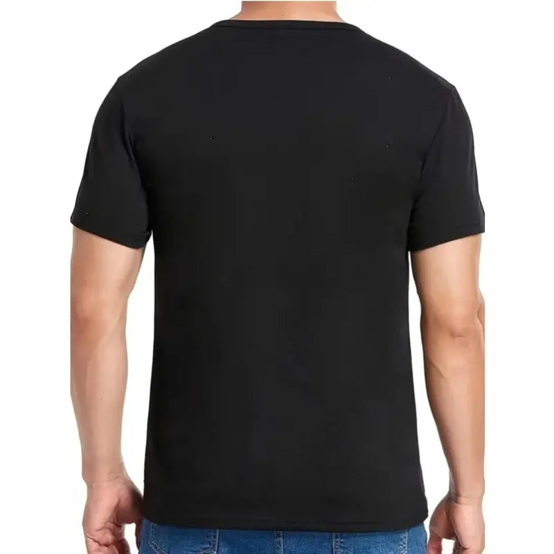 Men's "That Boy Good" Graphic Crew Neck Short Sleeve Cotton Tee - 100%25 Cotton, Retro Print, H-Body Medium Stretch Fabric, Double-Stitch, 252gsm, Regular Fit, All Seasons Casual & Gym Streetwear Top, Hand Wash Only/Dry Clean