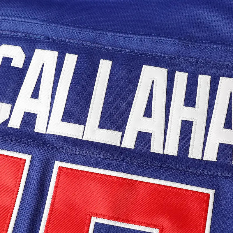 Male Miracle Movie Hockey Jersey, Stitched Letters & Numbers, Blue, S-XXXL, Athletic Breathable Polyester Mesh, Long Sleeves, for Daily Life & Jersey Parties