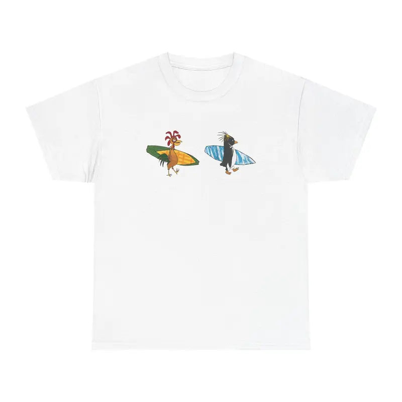 Cody Maverick & Chicken Joe Surfs Up Unisex T-Shirt, Funny Shirt, Graphic T-shirts, Trendy Shirt