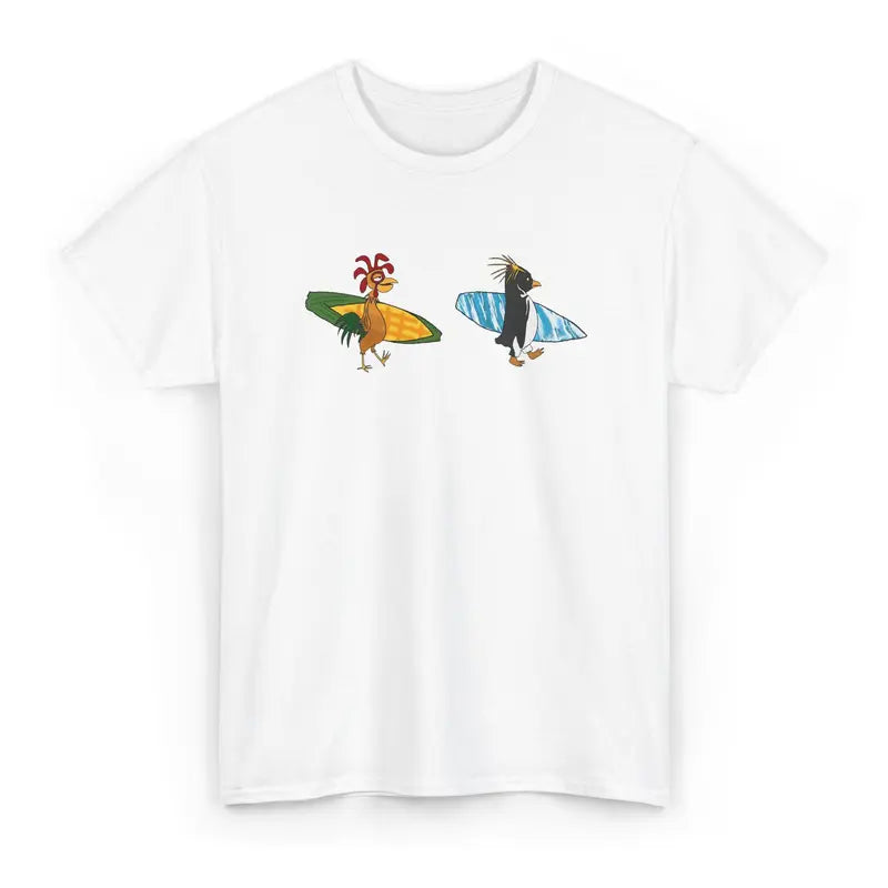 Cody Maverick & Chicken Joe Surfs Up Unisex T-Shirt, Funny Shirt, Graphic T-shirts, Trendy Shirt