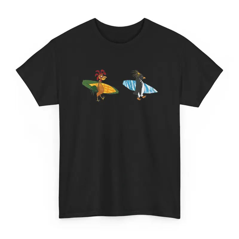 Cody Maverick & Chicken Joe Surfs Up Unisex T-Shirt, Funny Shirt, Graphic T-shirts, Trendy Shirt