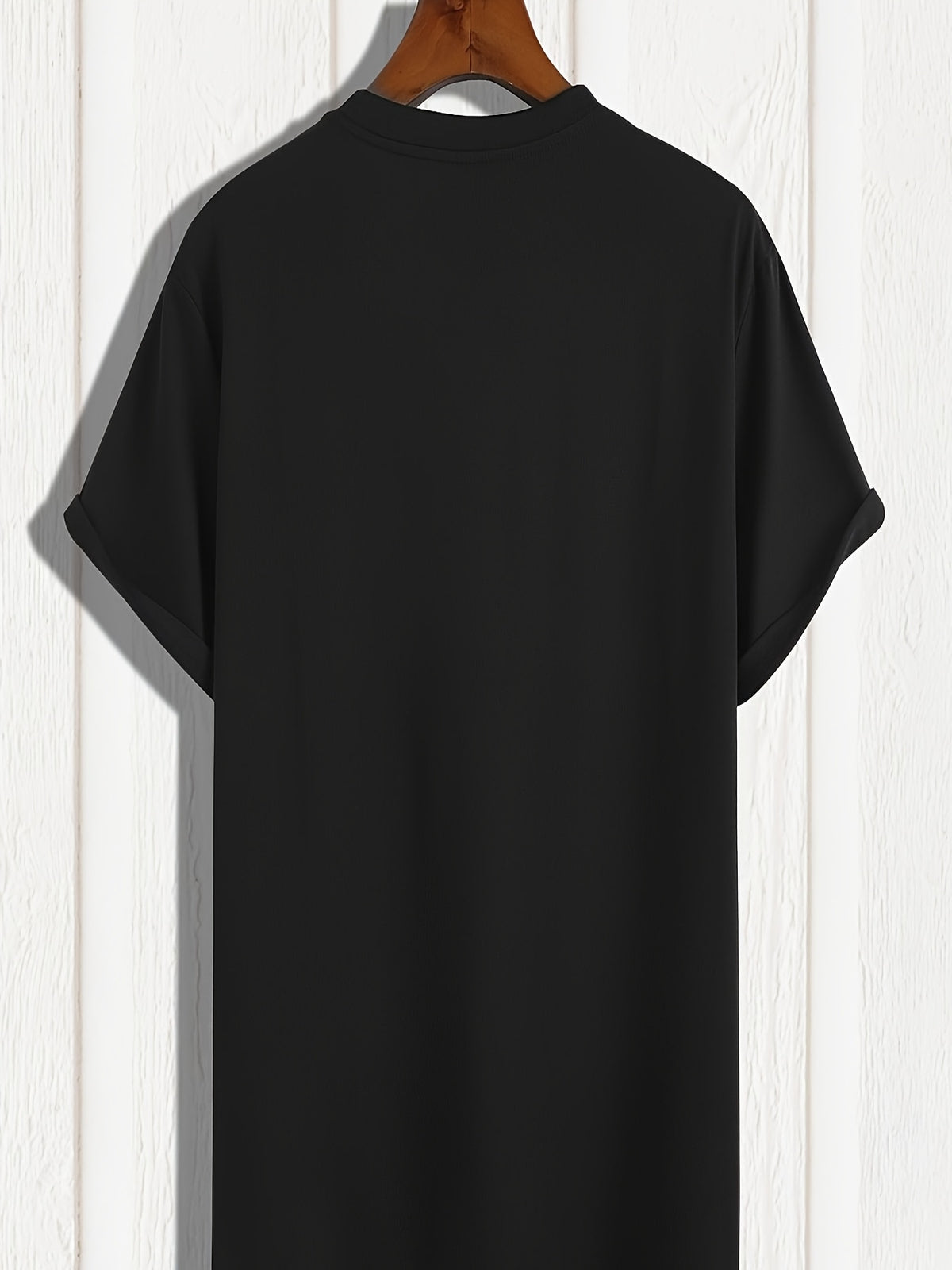 Jewish Pride T-Shirt - 100% Pure, 180Gsm, Men'S Black Tee with Unique Print - Perfect for Hanukkah & Casual Attire, Machine Washable - Sizes S to XXXL, Jewish T-Shirt Same Style for Men And Women 2025 Summer Short-Sleeved Printed T-Shirt Pure 220G