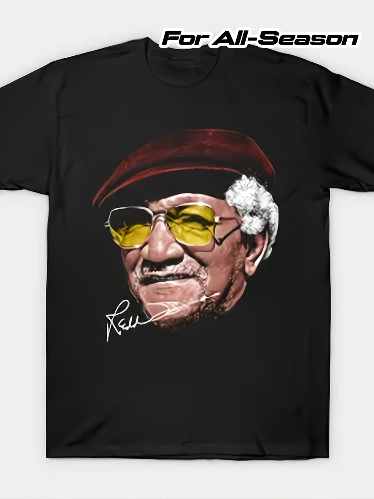 1970S American Sitcom Television Series Sanford T-Shirts Sanford And Son T-Shirts Fashionable Short-Sleeved T-Shirts for Men And Women in All Seasons T-Shirts 220G