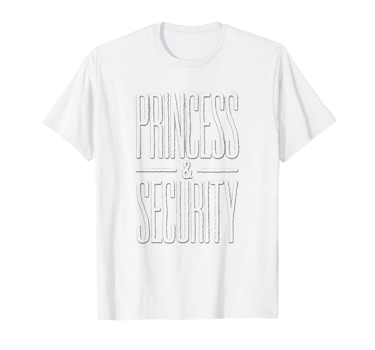 Vintage Princess Security Team Dad & Mom Family Trip T-Shirt