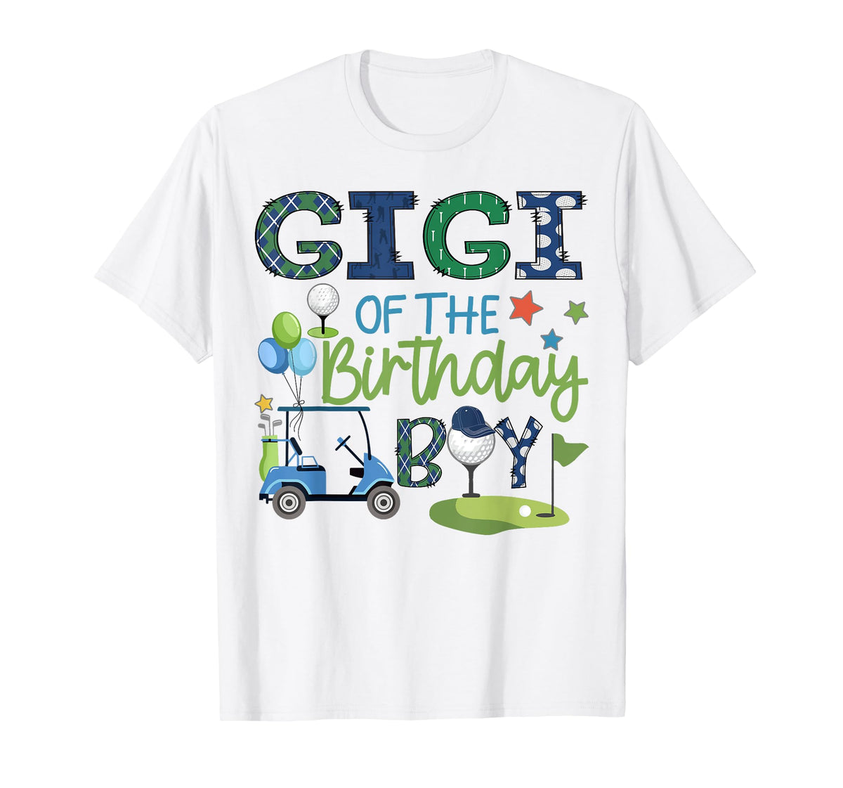 Gigi Of The Birthday Boy Hole in One Golf Sport T-Shirt