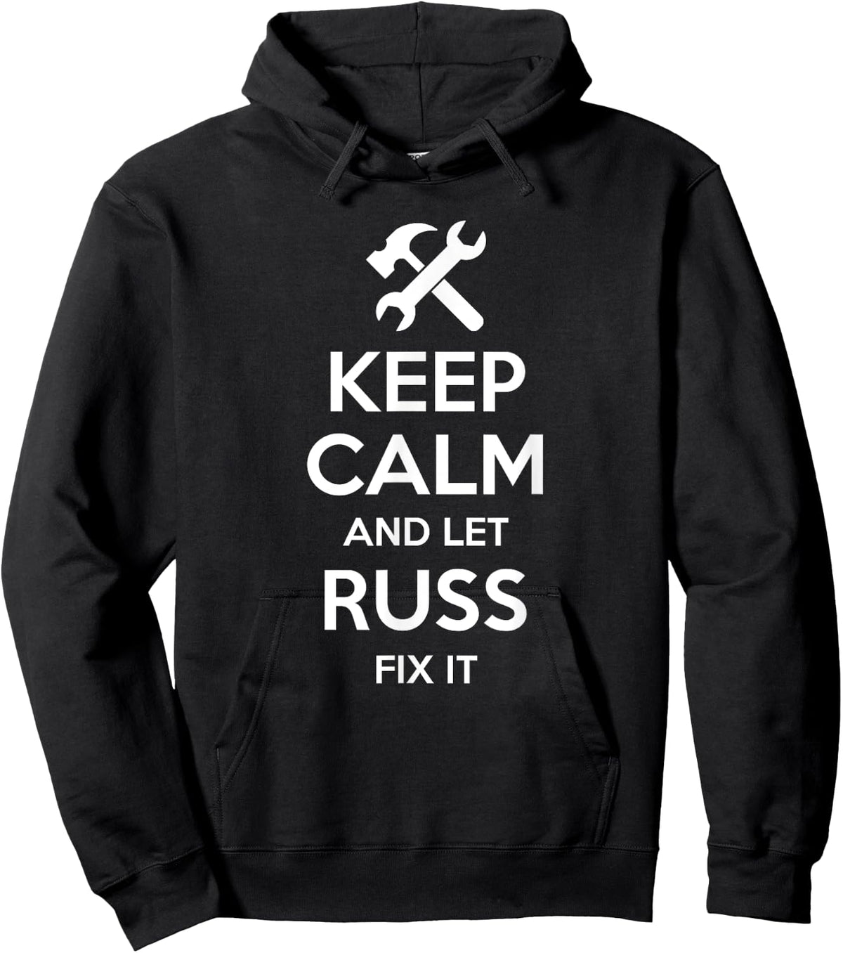 RUSS Fix Quote Funny Birthday Personalized Name Gift Sweatshirt Hoodie