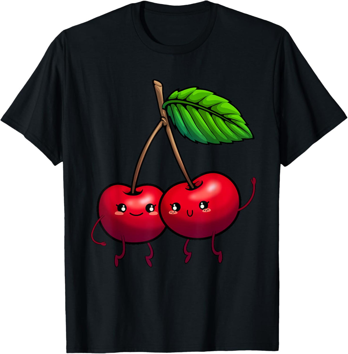Funny Cherry Graphic Women Cherry Print Cherry Lover