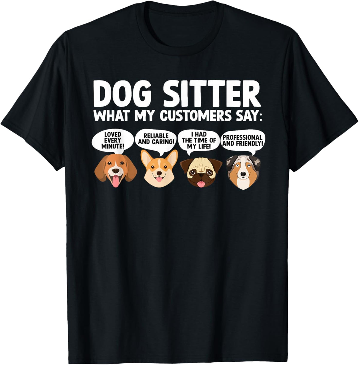 Funny Dog Sitter Design Women Pet Sitting Dog Sitter
