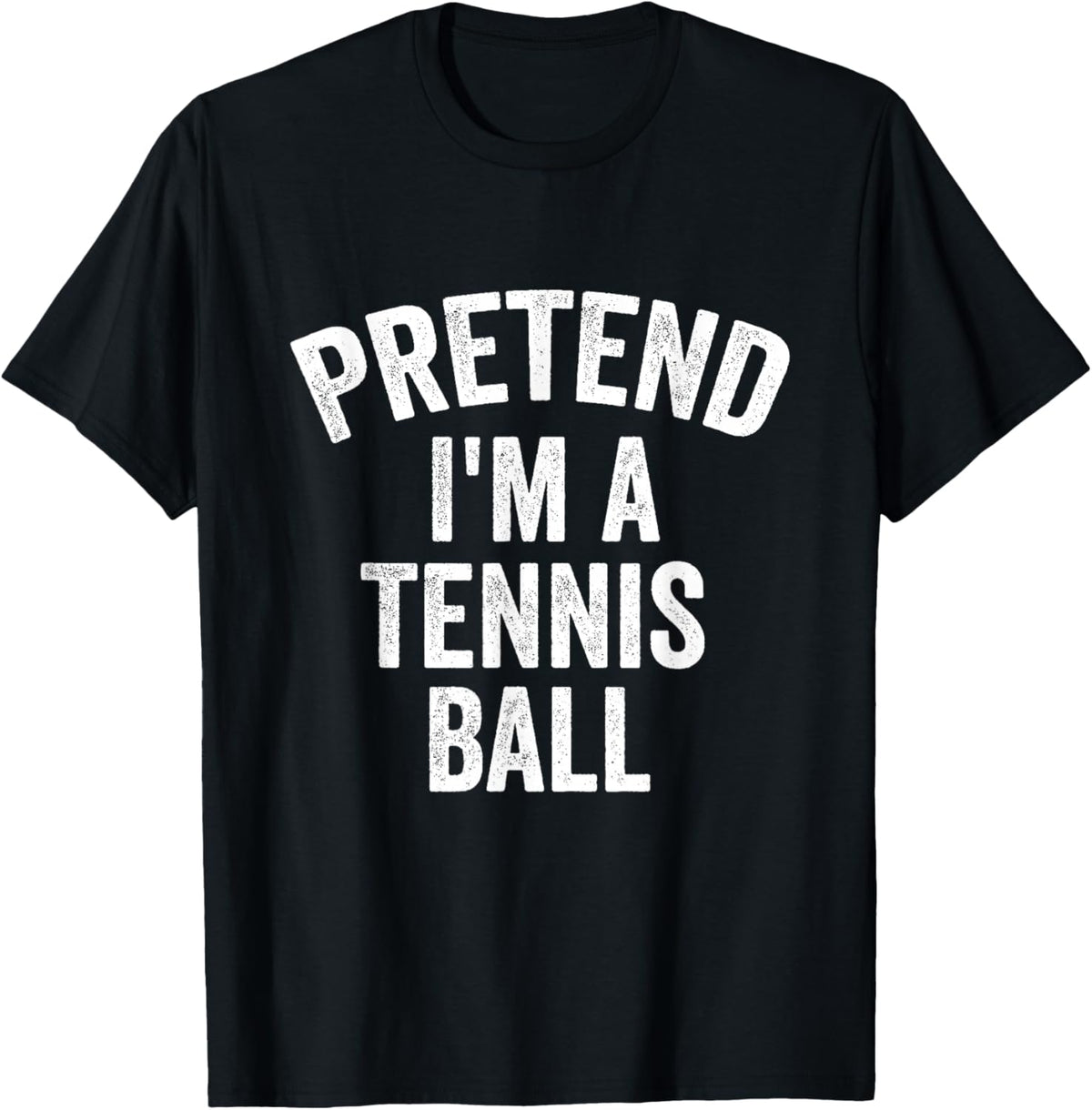 Pretend I'm a Tennis Ball Funny Lazy Halloween