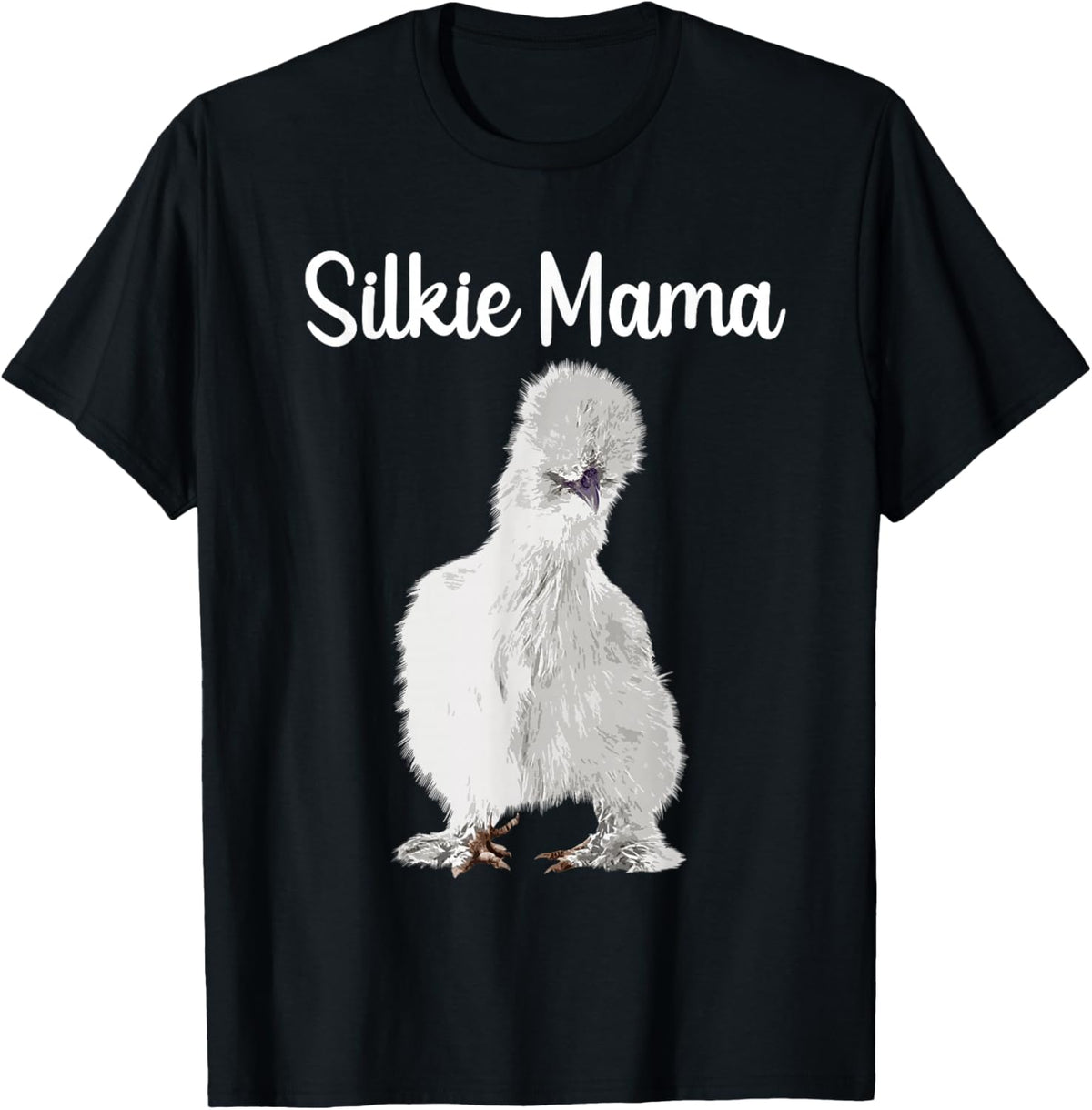 Funny Silkie Mama Design For Mom Women Silkie Chicken Lover