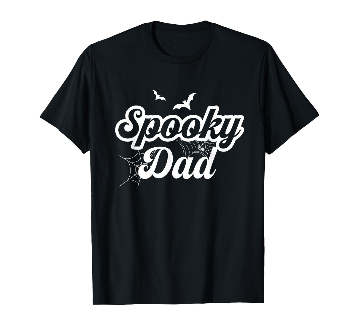 Retro Groovy Spooky Dad Halloween Dad Men Trick Or Treat T-Shirt