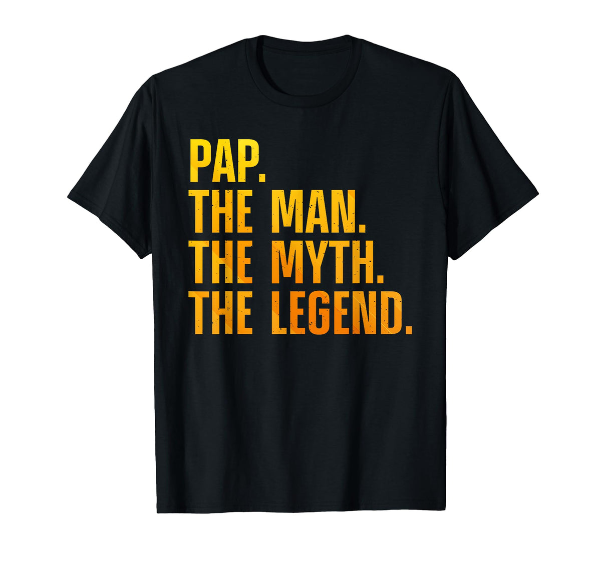 Funny Pap Design For Grandpa Grandfather From Grandkids Pap T-Shirt