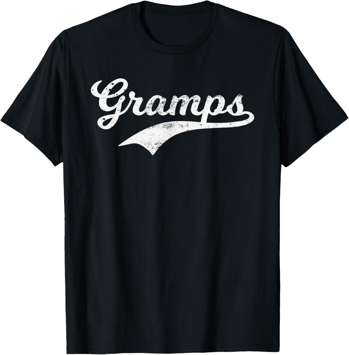 Gramps Grandpa Grandad Father's Day Gift Baseball Style Pops T-Shirt
