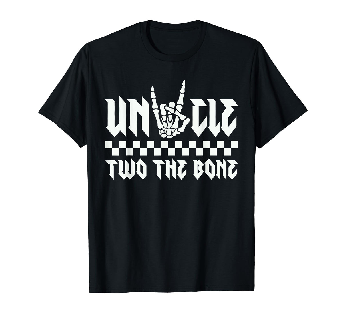 Uncle Of The Bad Two the Bone Birthday 2 Years Old Birthday T-Shirt