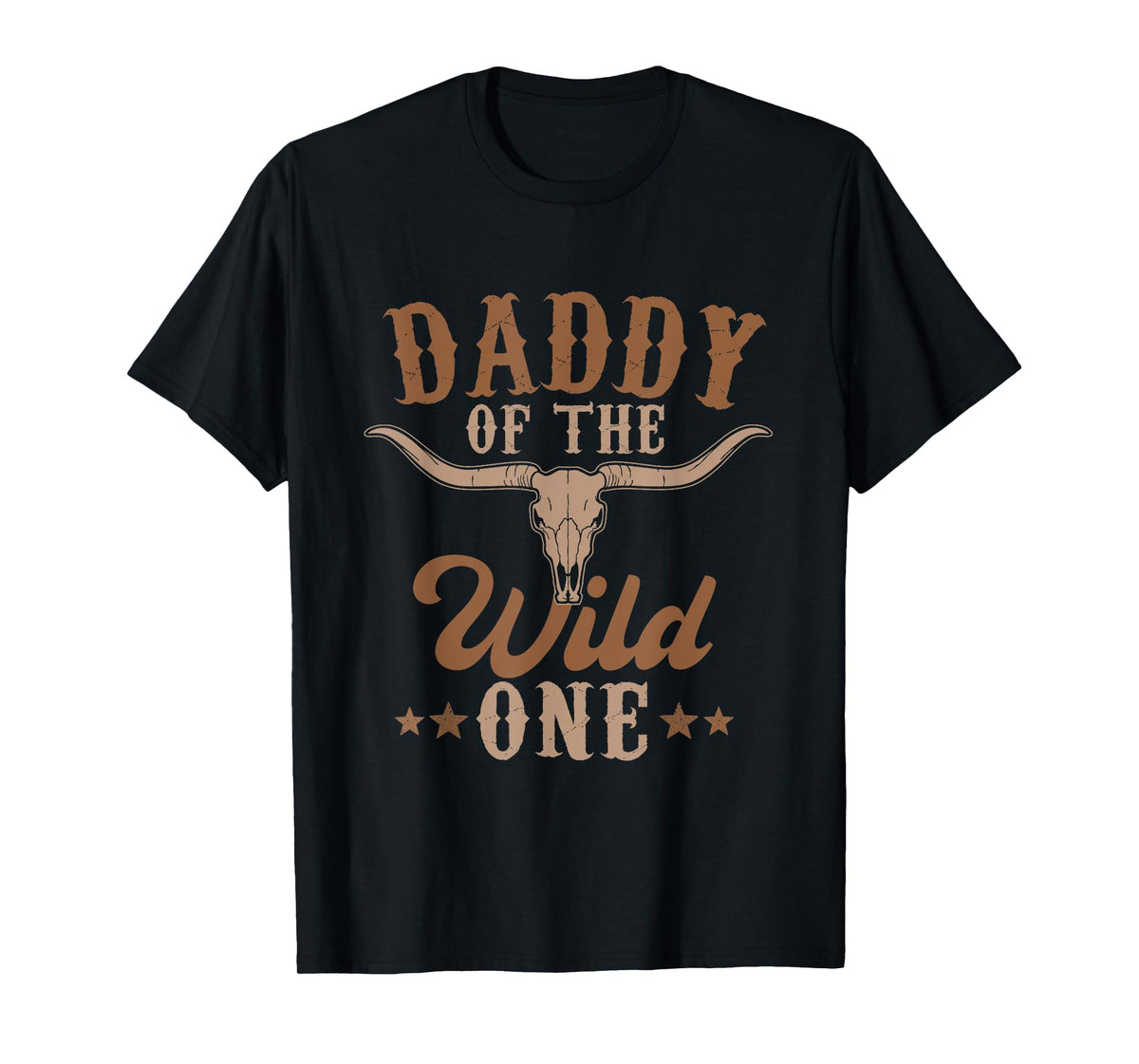 Daddy Of The Wild One Cowboy Western Rodeo Party Matching T-Shirt