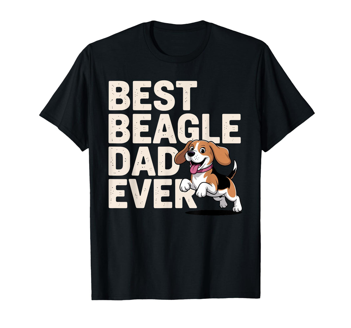 Best Beagle Design For Men Dad Puppy Pet Dog Beagle Lover T-Shirt