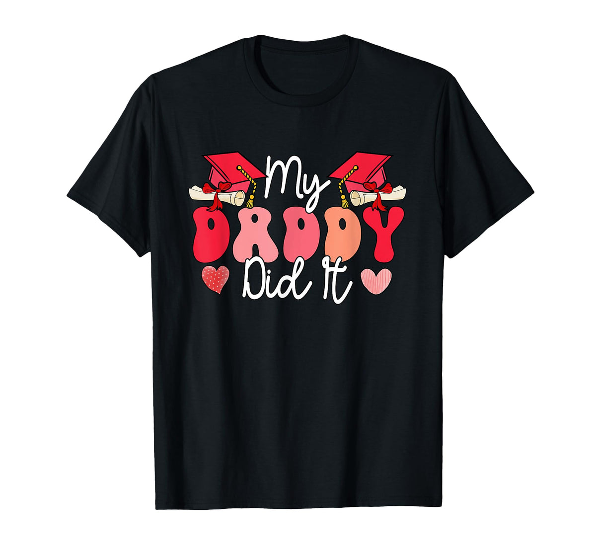 My Daddy Did It Proud Family Graduate Costume Kids Girls T-Shirt