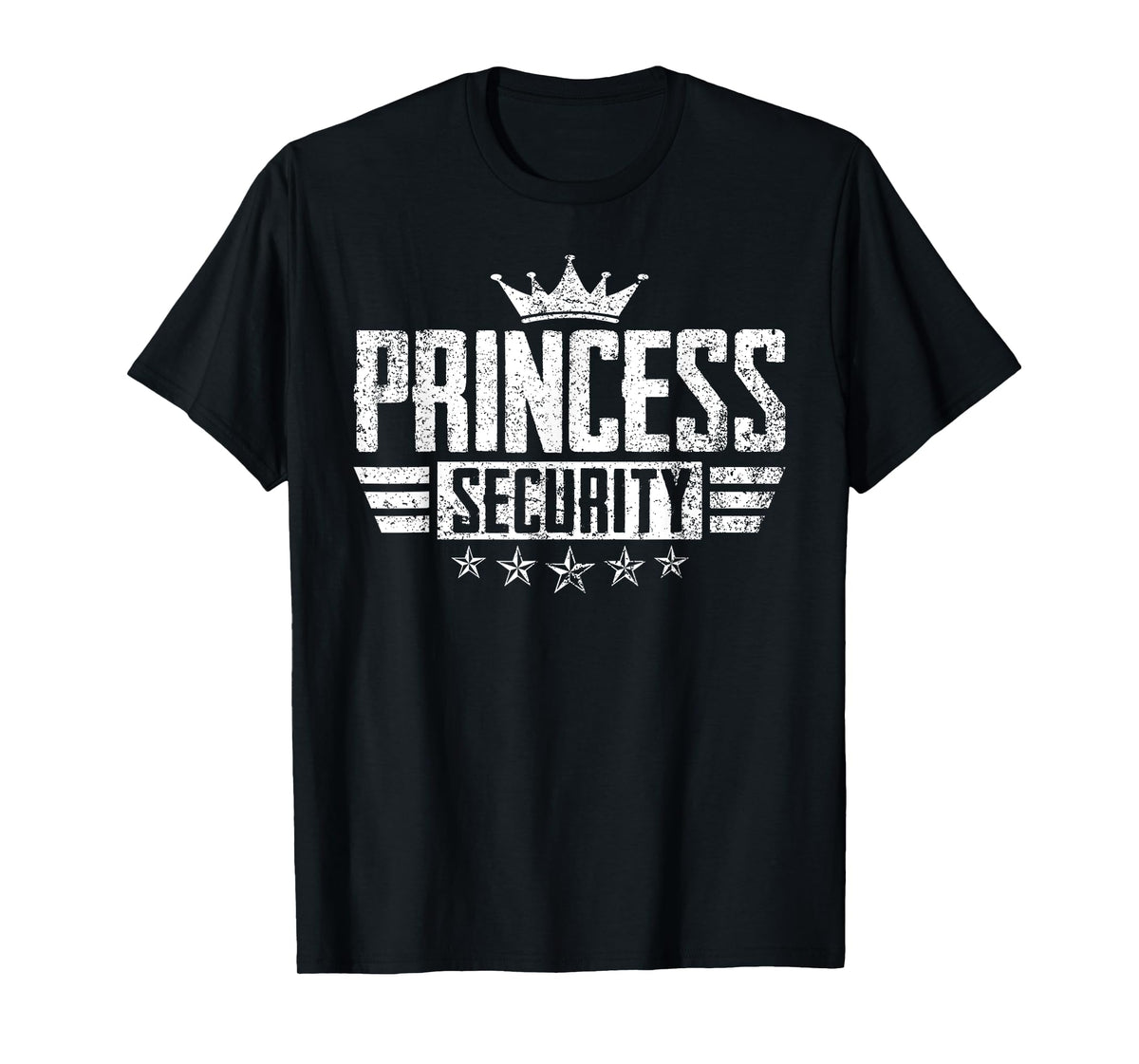 Princess Security Halloween Birthday Dad Mom Big Brother T-Shirt