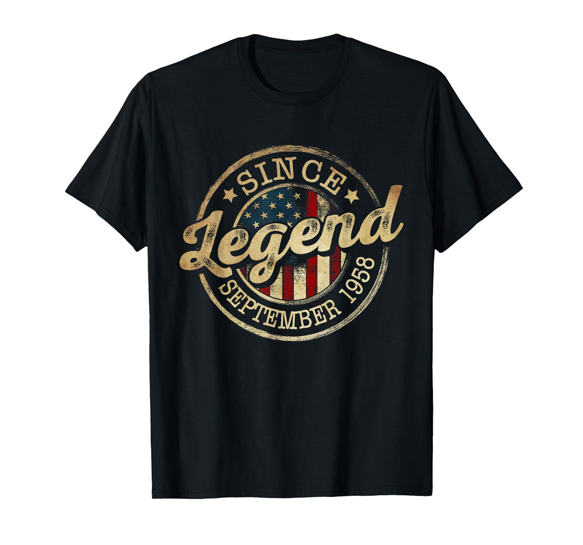 Legend Since September 1958 Vintage 67th Birthday Classic T-Shirt