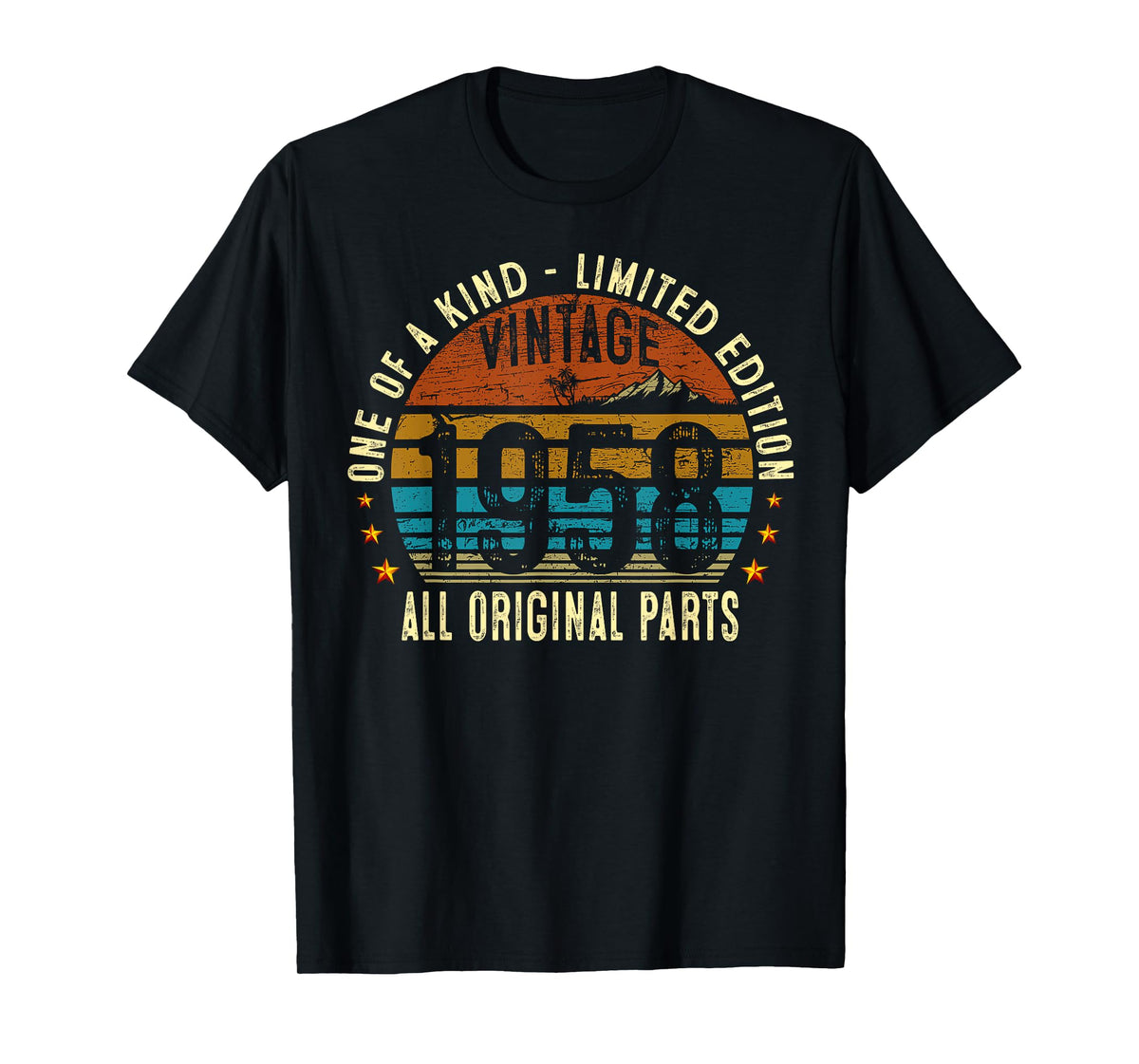 Vintage 1958 67 Years Old Men Women 67th Birthday Gifts T-Shirt