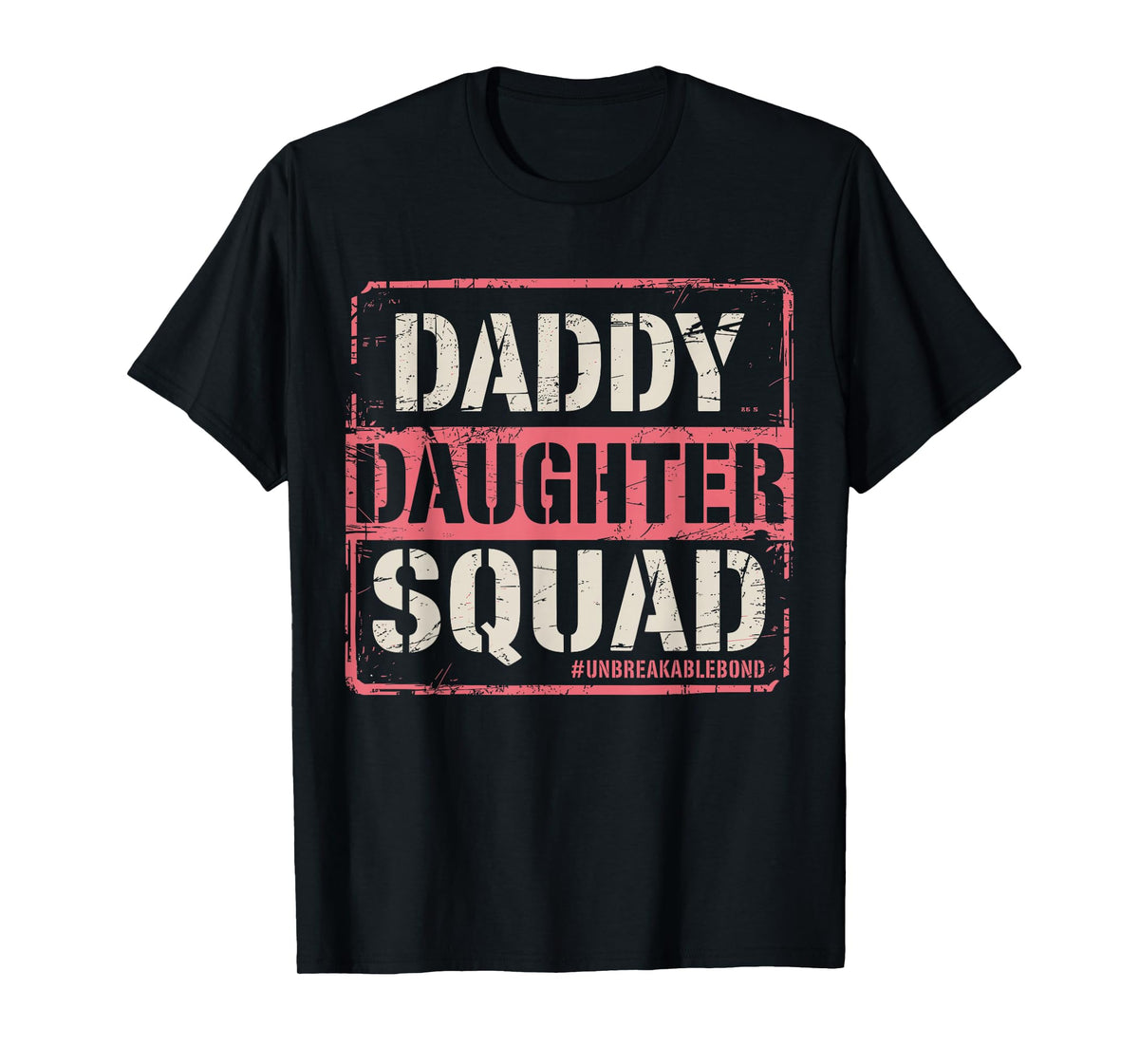 Daddy Daughter Squad Fathers Day Matching Dad and Daughter T-Shirt