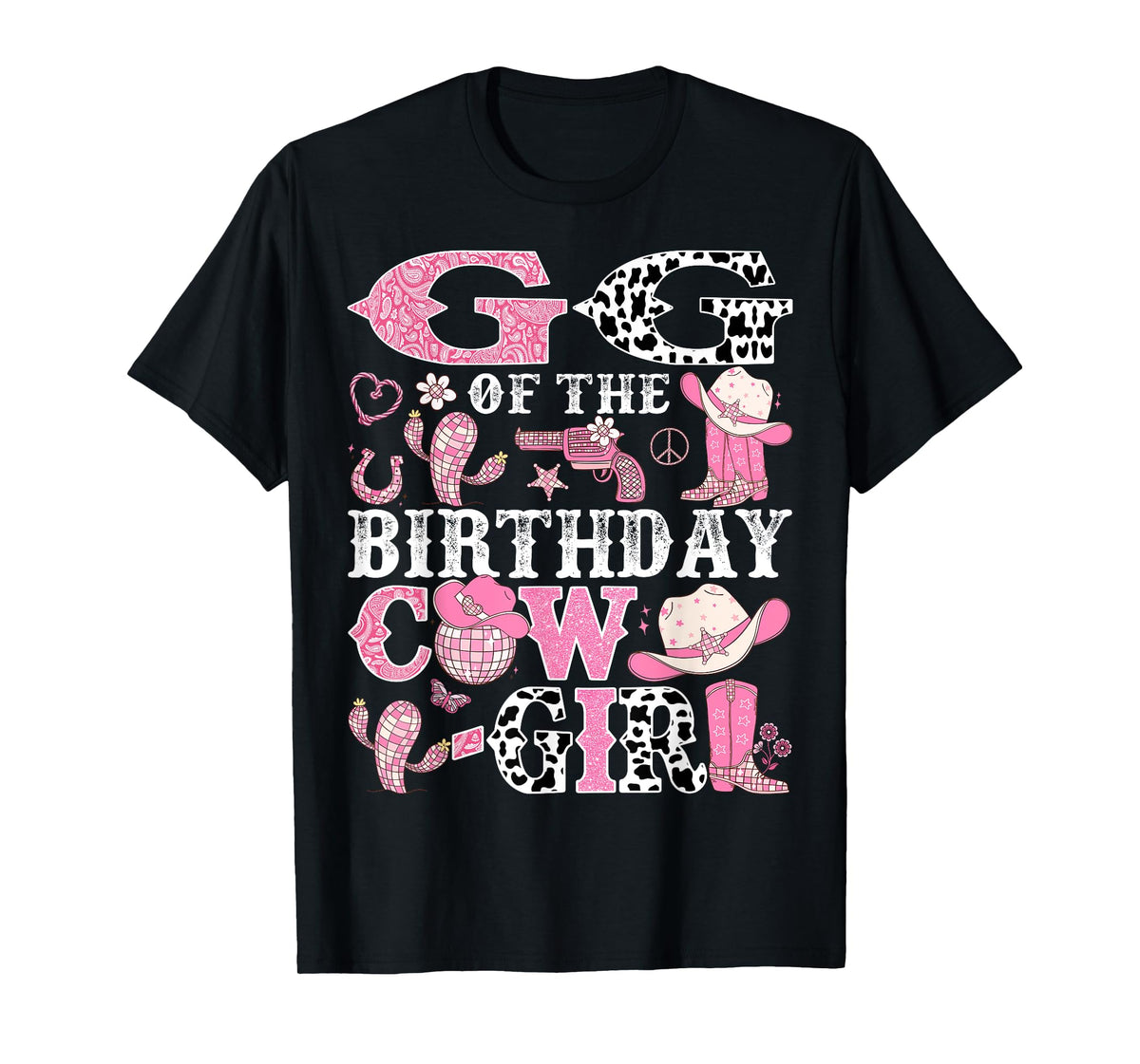 GG Of The Birthday Cow-Girl Rodeo CowGirl Birthday T-Shirt