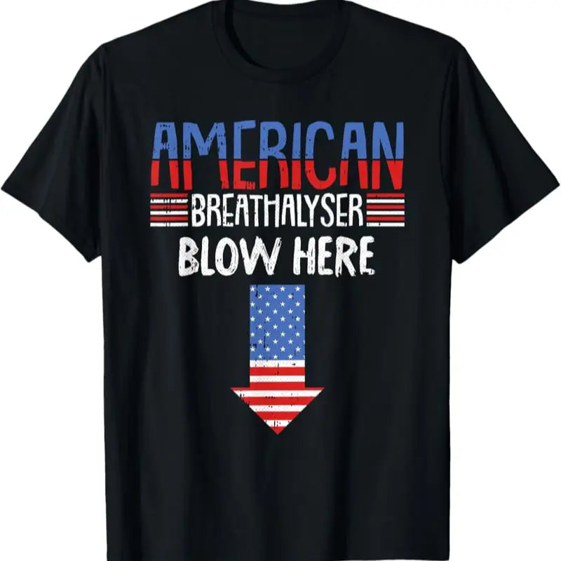 Men's Casual Shortsleeve Loose 4th of July Menswear T-Shirt - Funny Patriotic American Flag Graphic Top, Soft Lightweight Smooth Seamless 100%25 Cotton Fourth of July Stuff