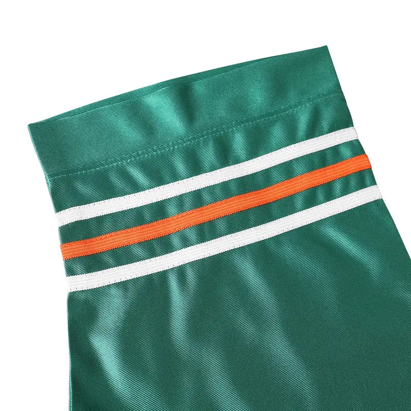 #5 Embroidered Green Ray Finkle Ace Ventura Pet Detective Jim Carrey Movie Classic Football Jersey Look, 100% Polyester Short-Sleeve Breathable Mesh Ventilation, Double-Stitched, US Seller, US Sizes, Fashion Jerseys