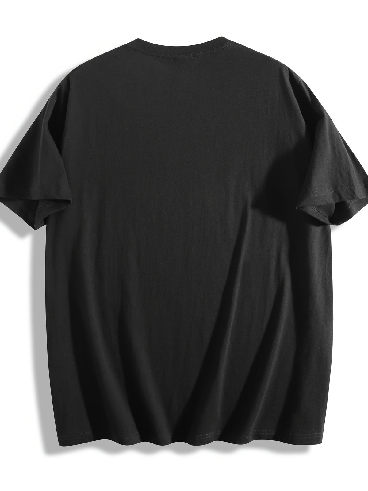 Men's Casual Pattern T-Shirt- 'God Knows Me Better' Print, Breathable and Comfortable, Summer Essential, Black with White Text, Loose Fit, Machine Washable